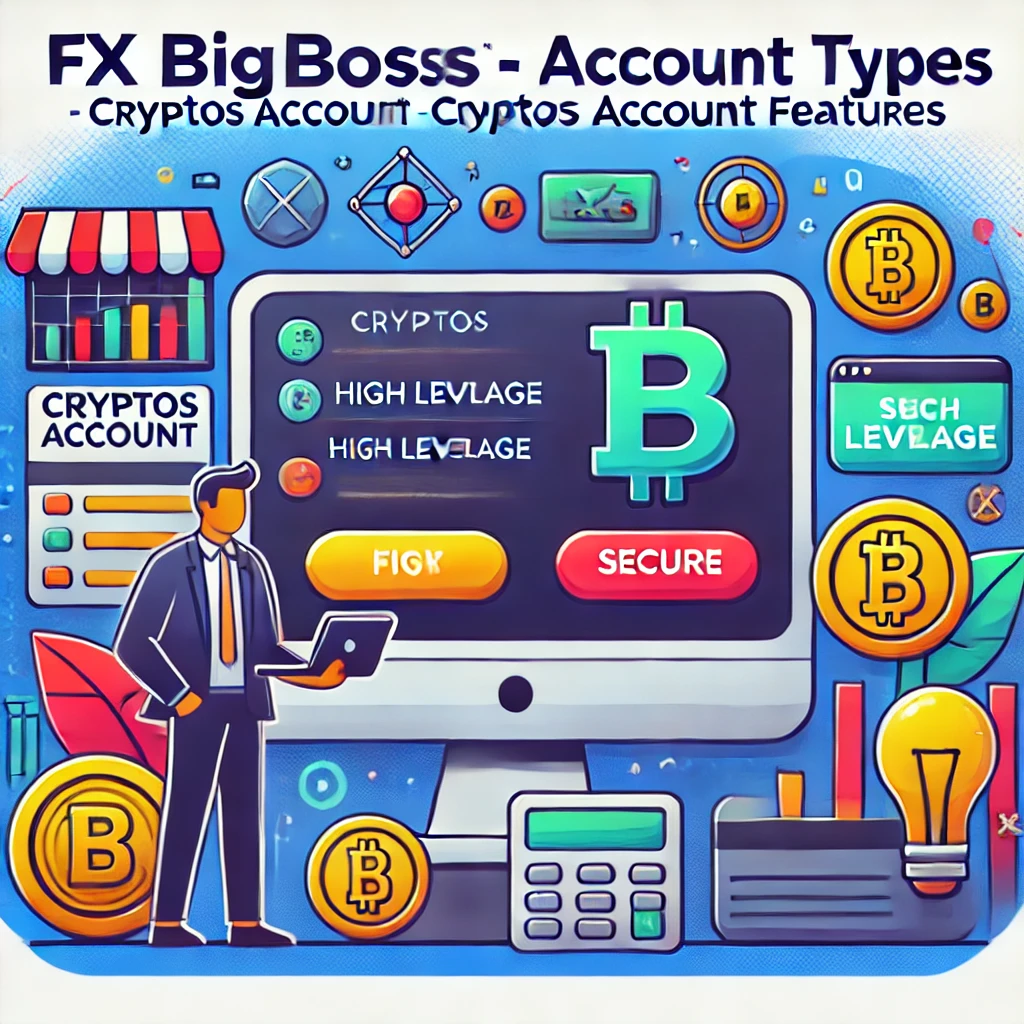 BigBoss CRYPTOS口座 特徴