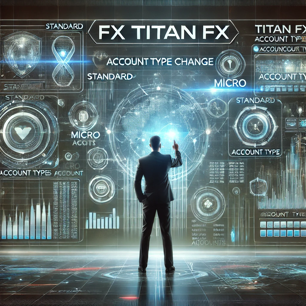 Titan FX 口座タイプ 変更