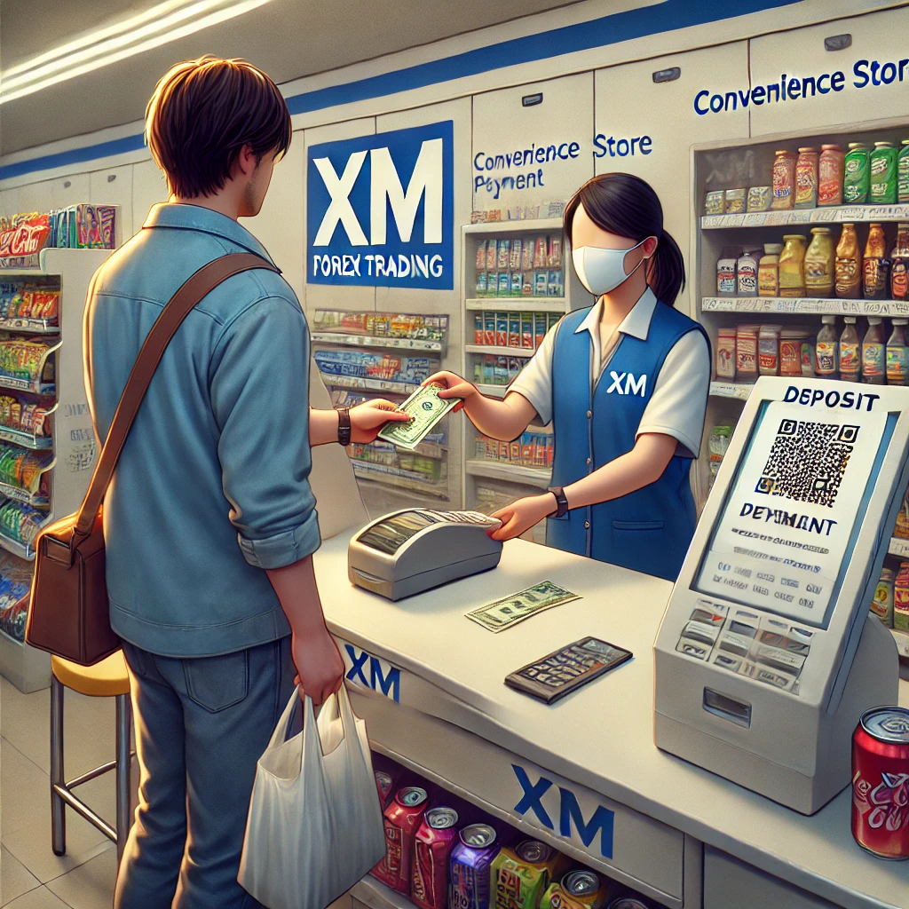 XM 入金 コンビニ
