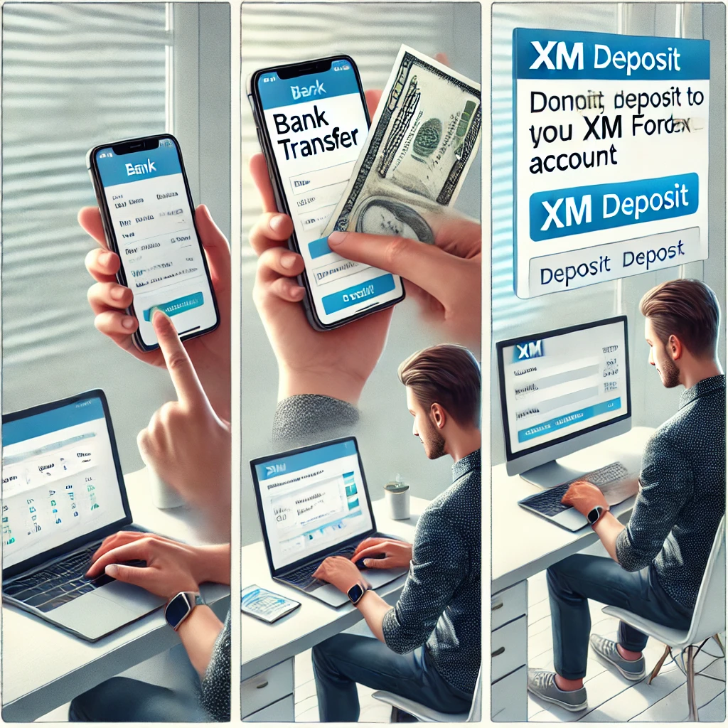 XM 入金 銀行 手順