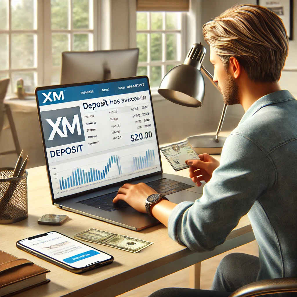 XM 入金 反映